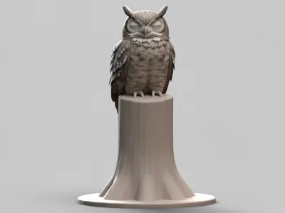 Dozing Owl