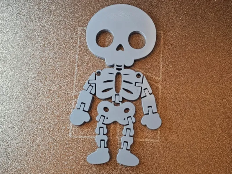 Articulated flat skeleton v2