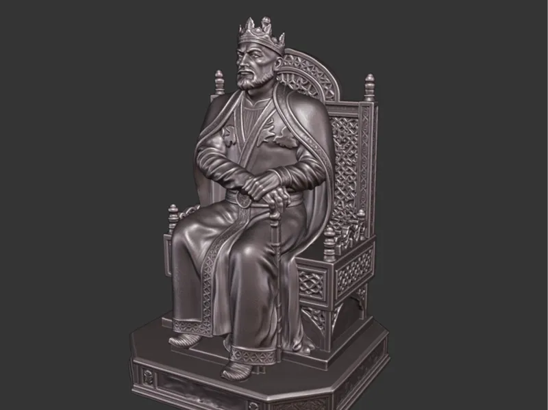 Amir Temur Statue - Tamerlane Equestrian Monument
