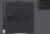 Shelby GT500 1967 — tableau mural — photo 4