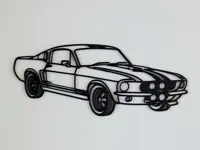 Shelby GT500 1967 — tableau mural — photo 1