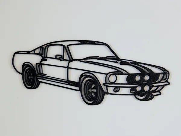 Shelby GT500 1967 — tableau mural
