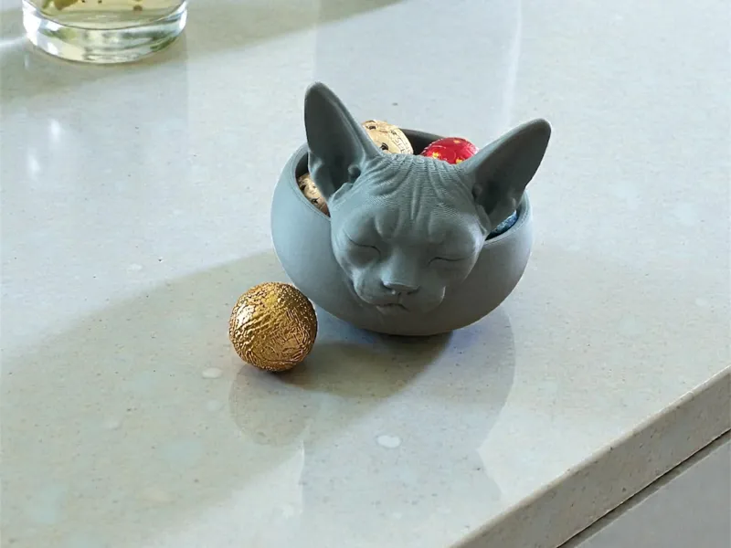 Sleeping Sphynx Bowl