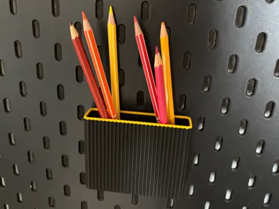 IKEA SKÅDIS Pen Holder Large | Ribbed | Accent