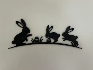 Osterhasenfamilie