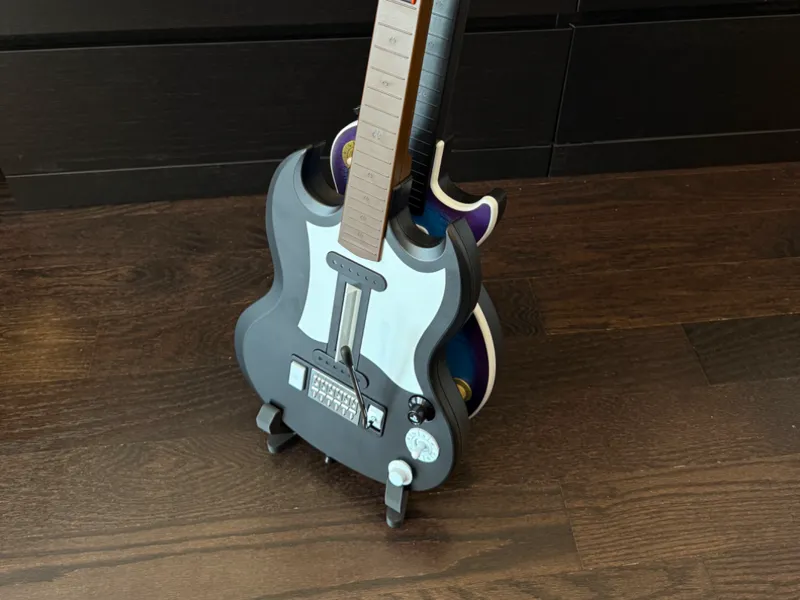 Dual CRKD Guitar Stand