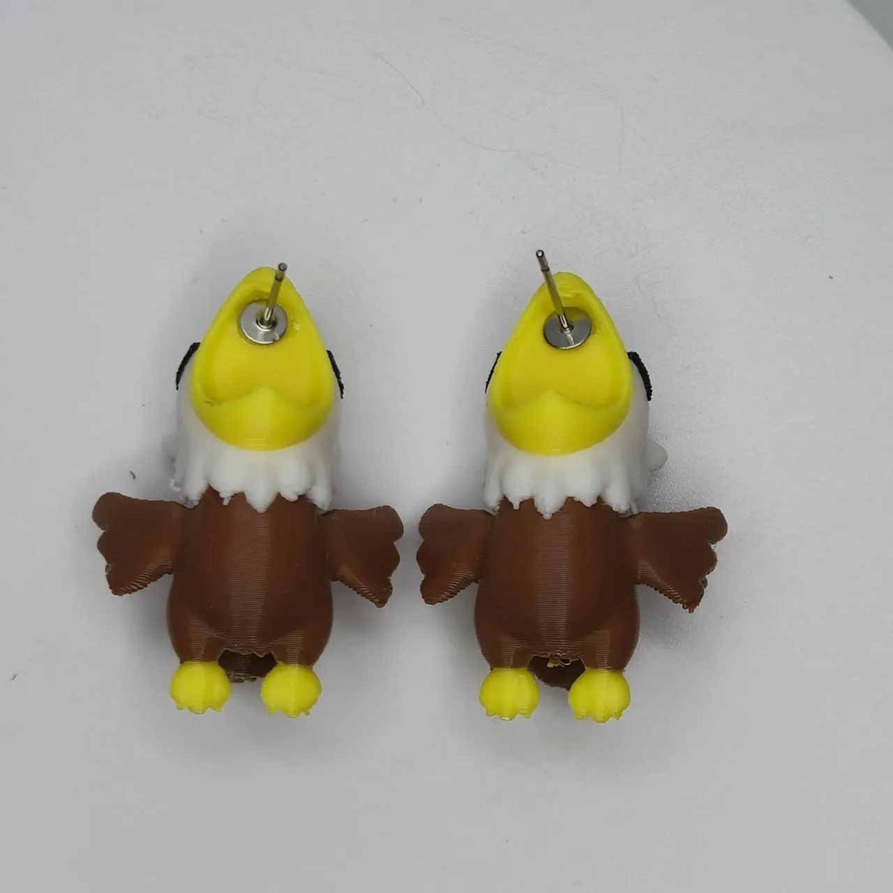 Baby Eagle Chompers Earrings view 2