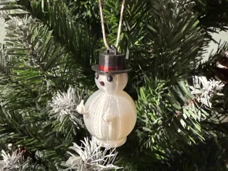 Naughty Snowy Ornament Version