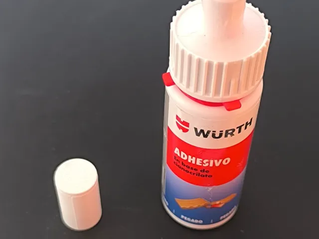 Tapa cianocrilato wurth