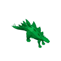 Dinosaure low poly — photo 3