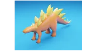 Dinosaure low poly — photo 1