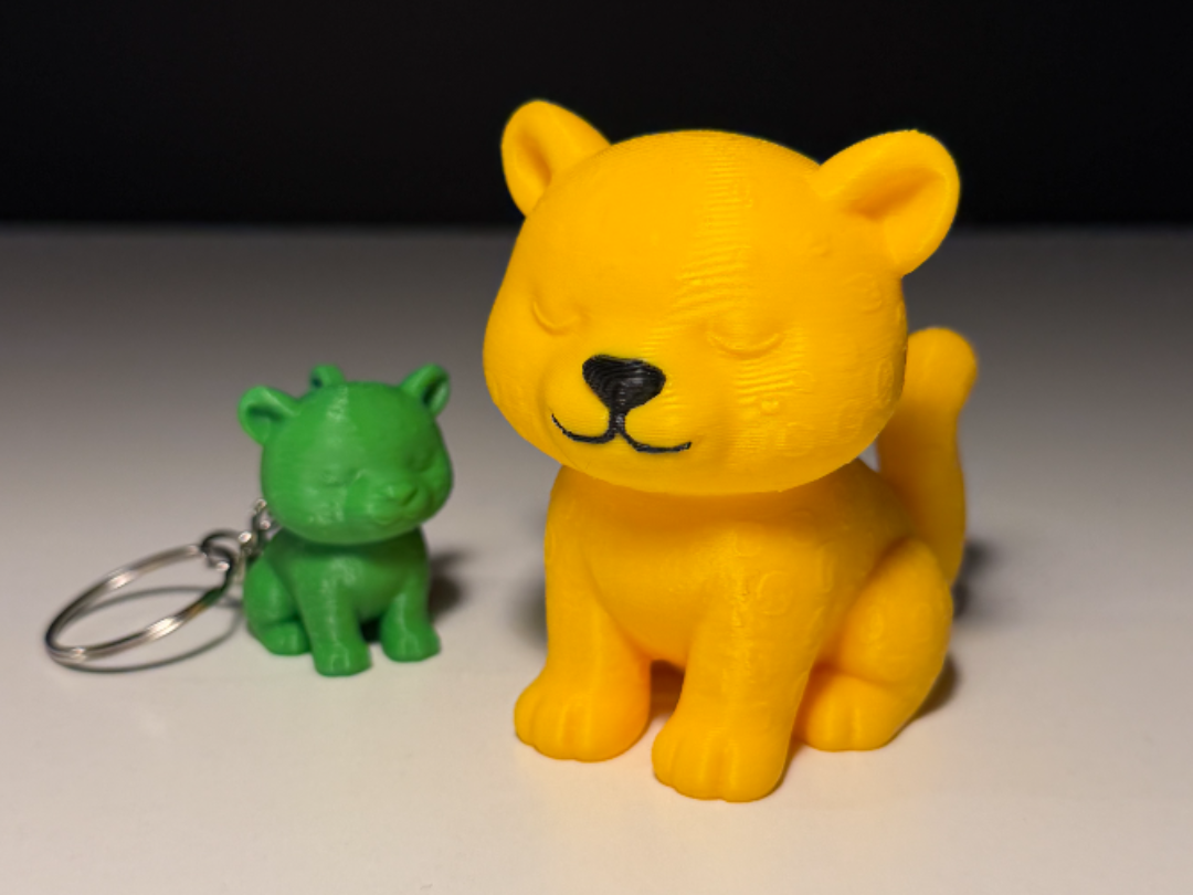 Miniatura 1 do modelo 3D Cute Leopard