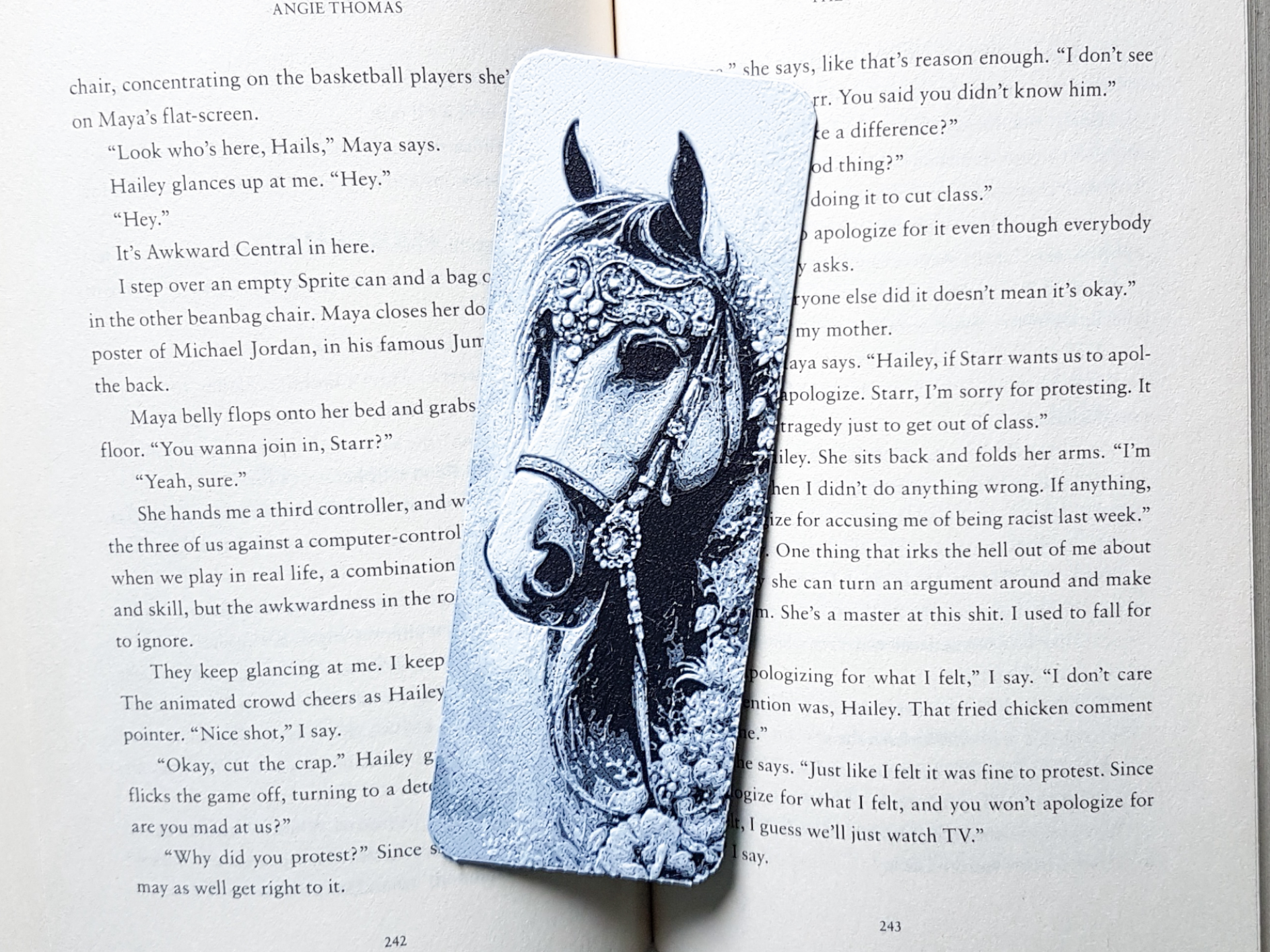 Bookmark, Boho Horse