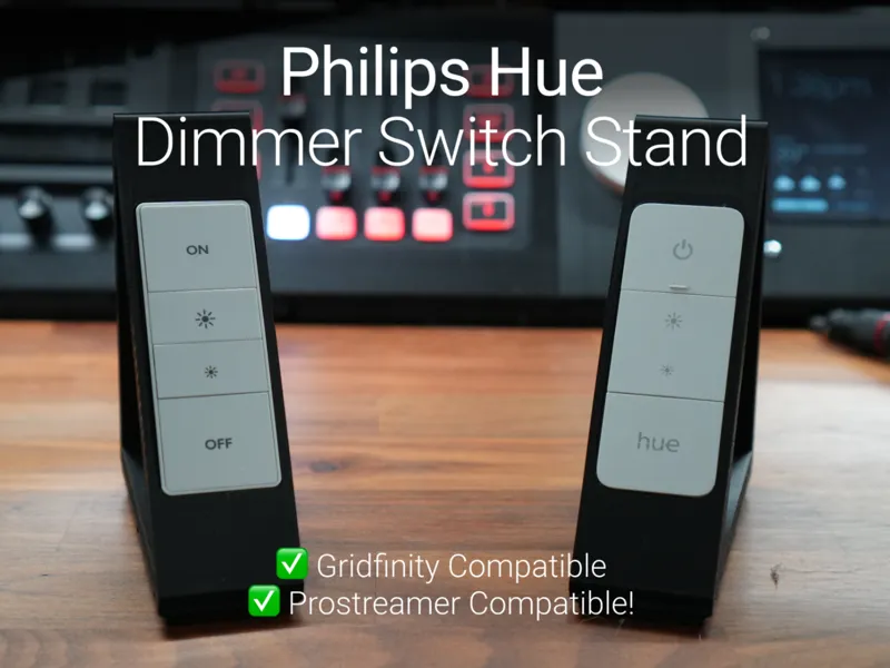 Philips Hue Dimmer Switch Stand ProStreamer Mount