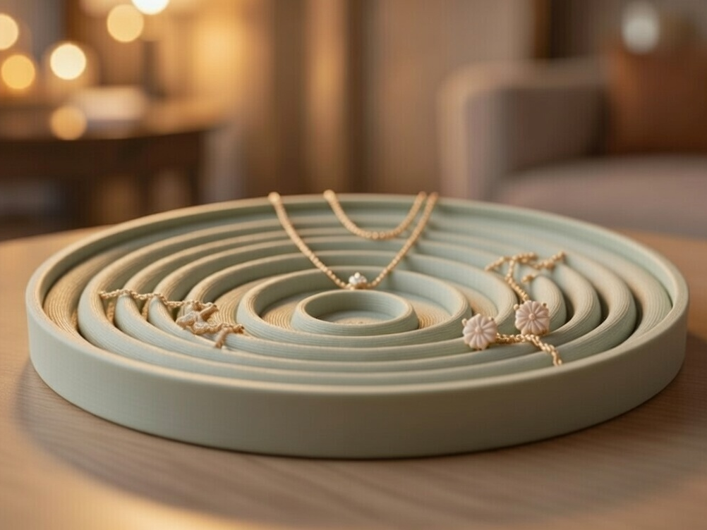 Frozen Ripple Jewelry Tray 