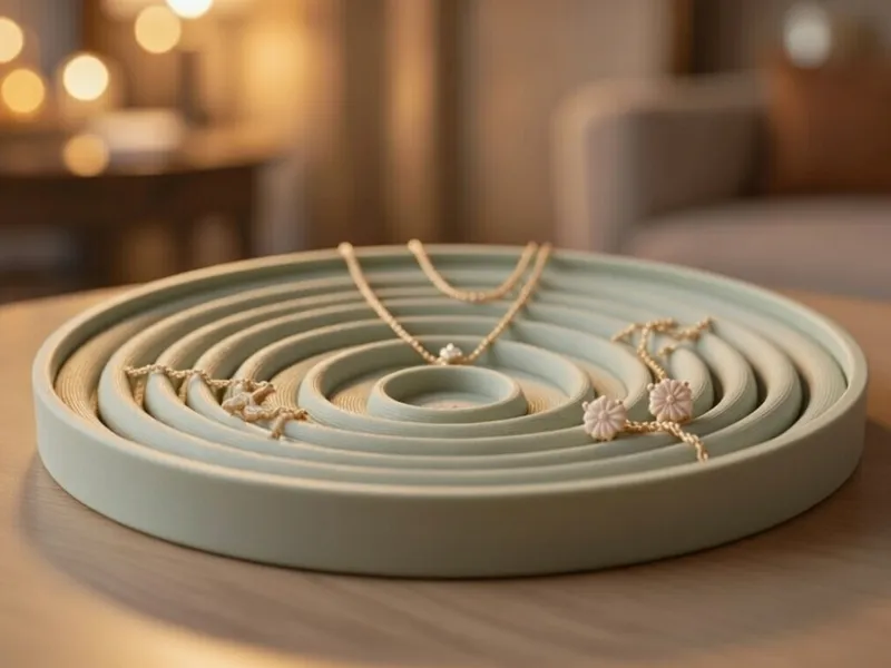 Frozen Ripple Jewelry Tray 
