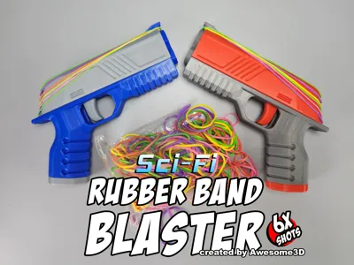 Sci Fi Rubber Band Blaster