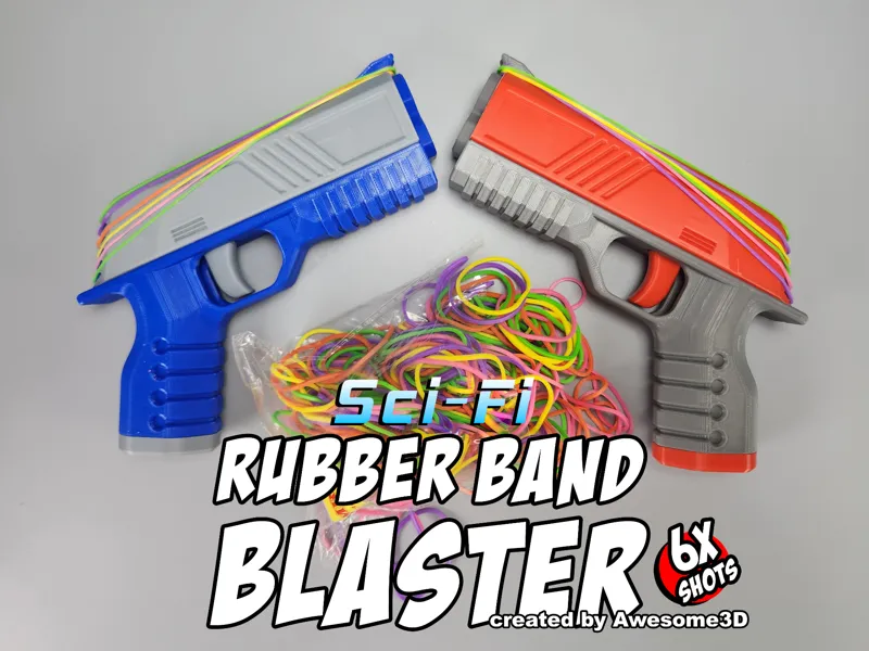 Sci Fi Rubber Band Blaster