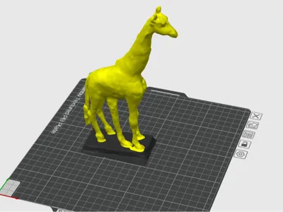 Statue of a giraffe