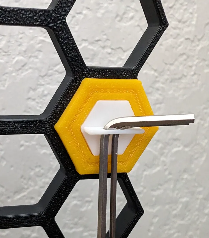 3D Printer Hex Tools holder for HSW