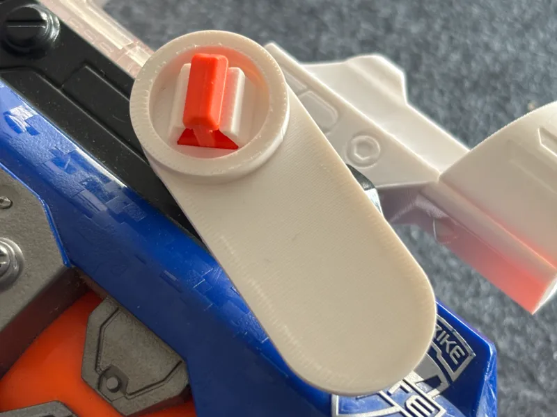 Nerf Hail-Fire magazine change