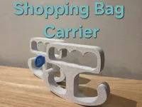 Shopping Bag Carrier With Cart Coin Slot