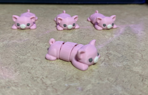 Miniatura 1 do modelo 3D Flexi Mini Piggy