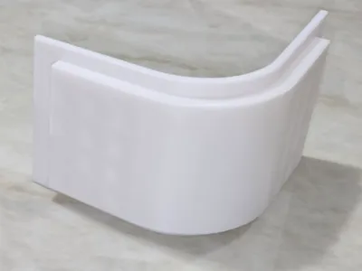OGO composting toilet corner blank