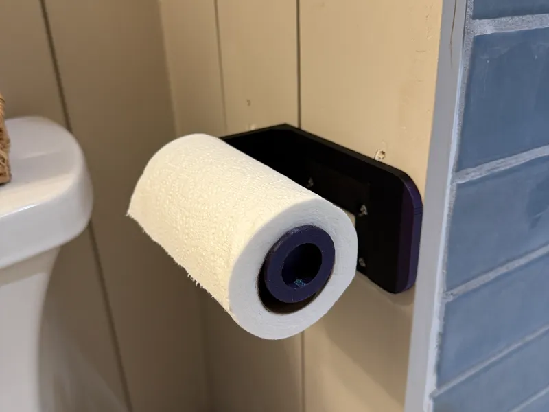Toilet Paper Holder W/ Cleat Mount