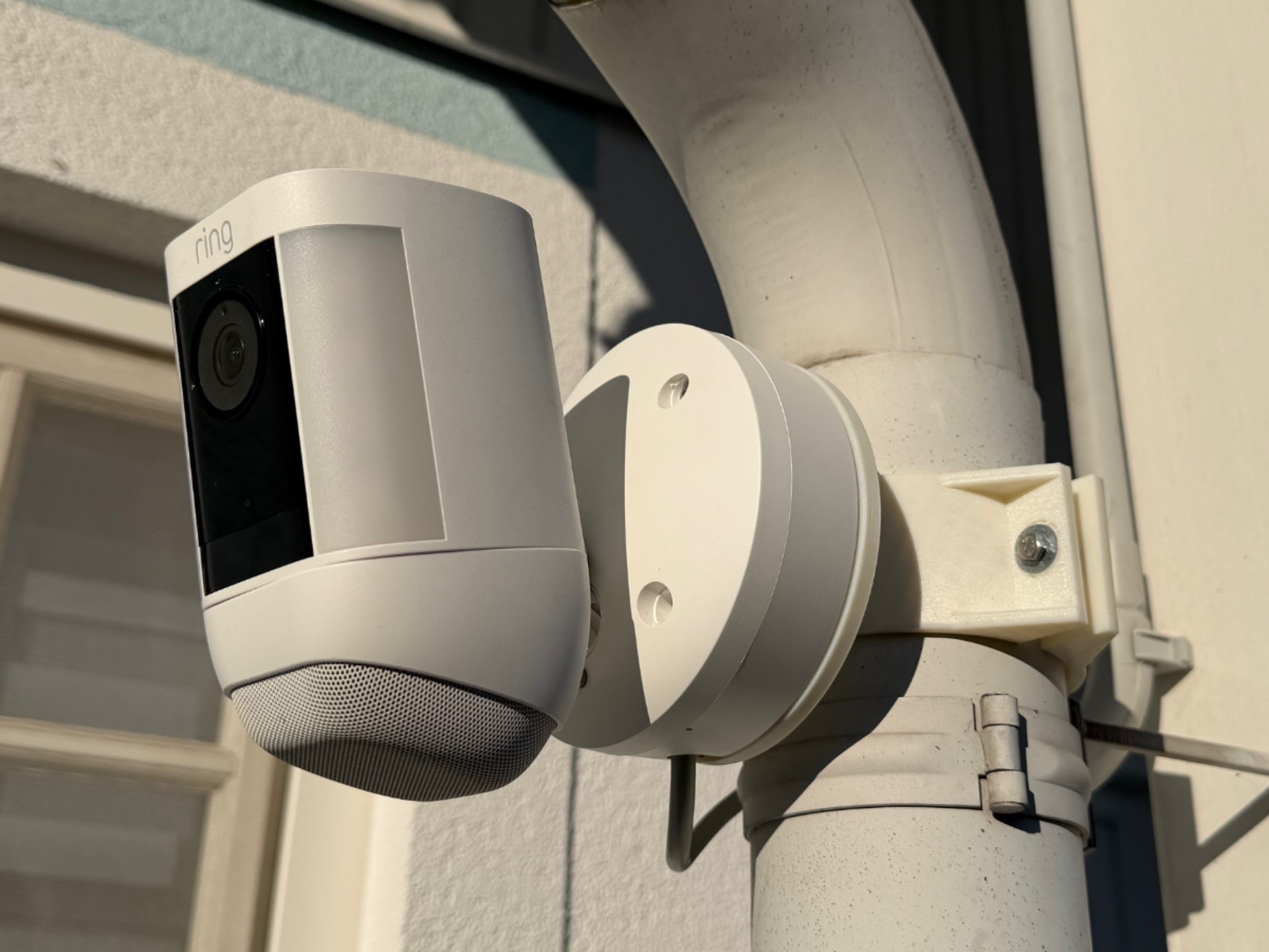 Rain Gutter Mount for Ring Spotlight Cam Pro Wired
