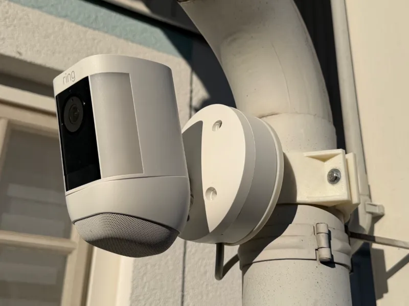 Rain Gutter Mount for Ring Spotlight Cam Pro Wired
