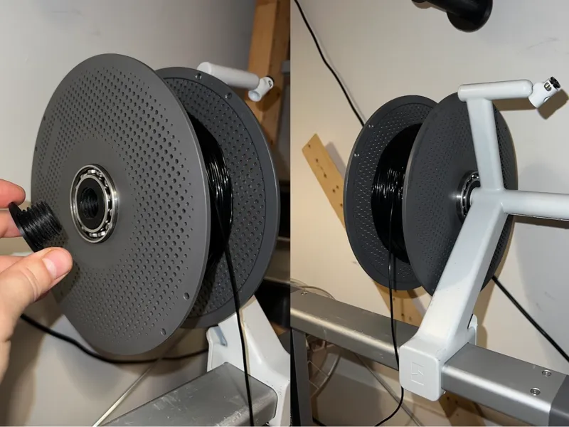 Low Friction Dual Bearing Spool Hub - Bambu Lab A1