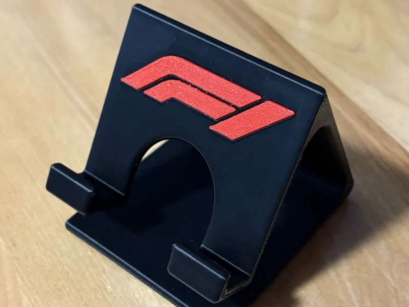 F1 stand phone (2 pieces, no multicolor)