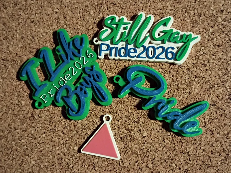 Gay Pride Keychains