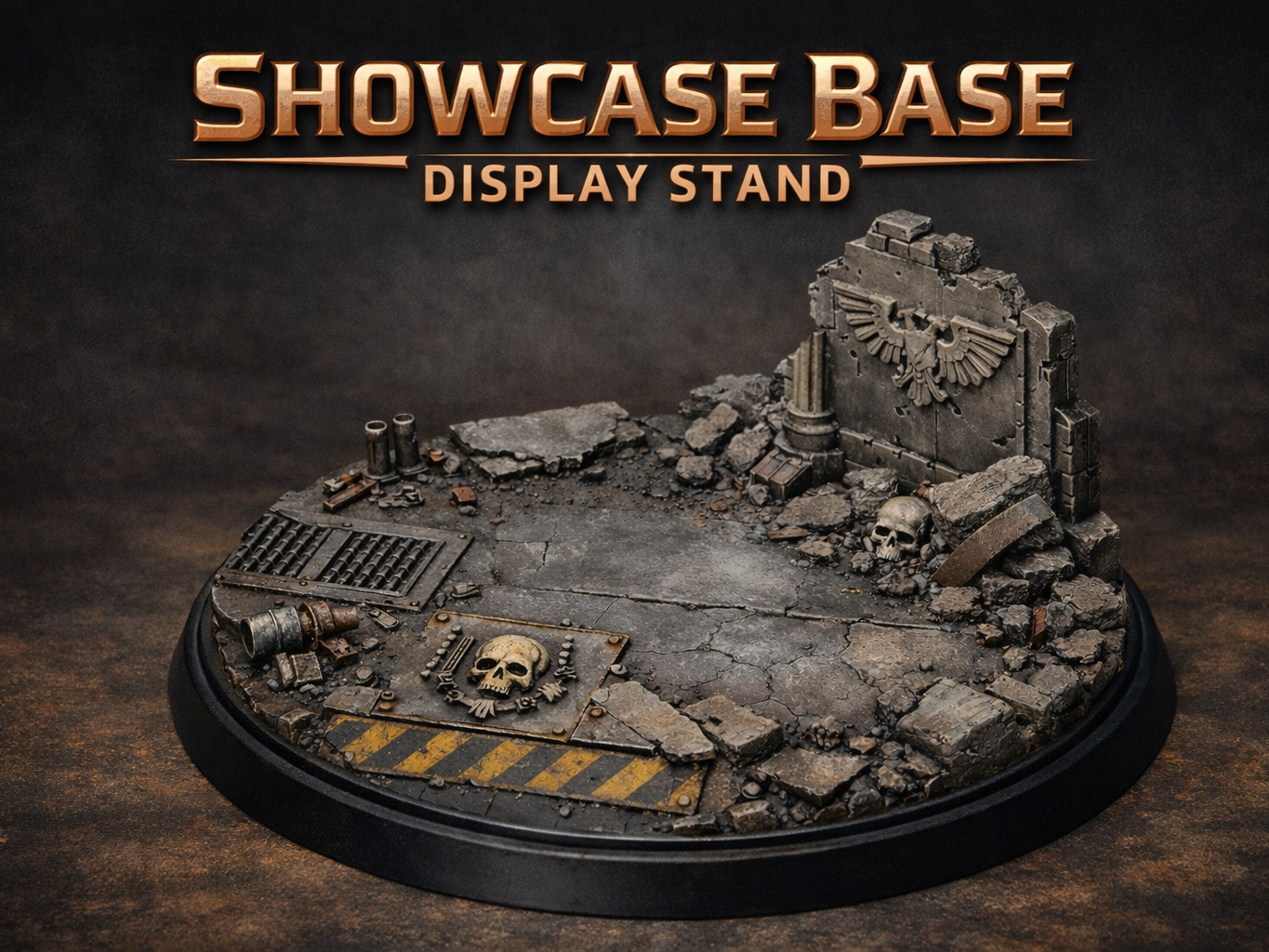 SHOWCASE BASE  DISPLAY STAND PER MINIATURE