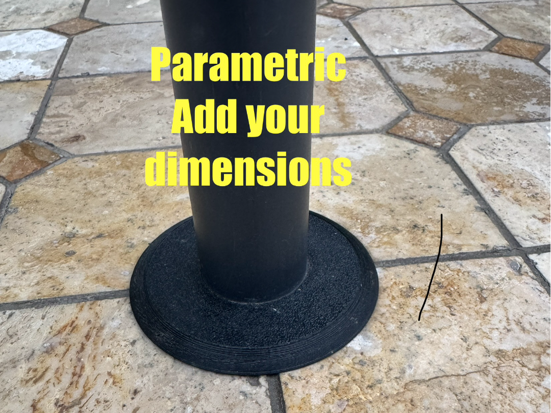 Outdoor Umbrella Table Spacer