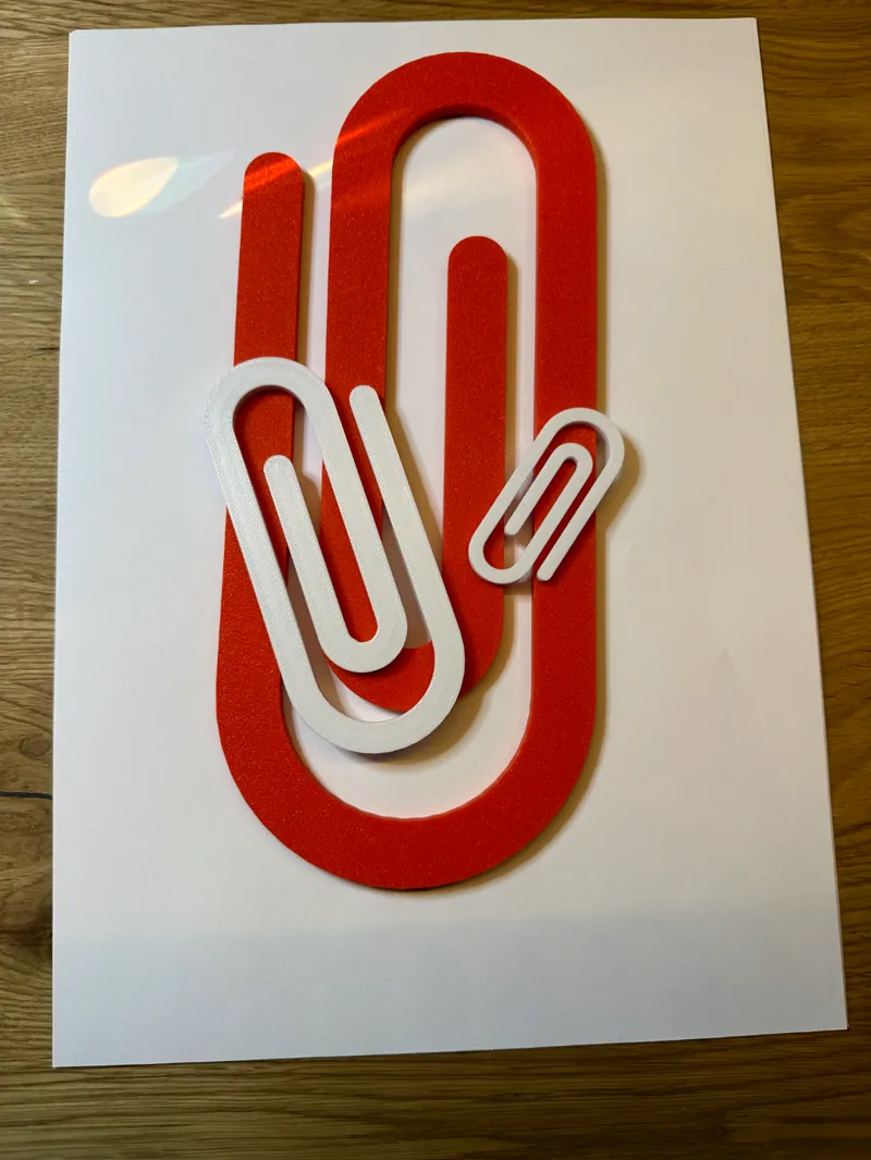 Paperclips - normal to HUGE!