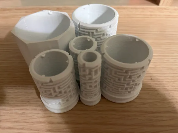 Coffret de 6 labyrinthes façon matriochka