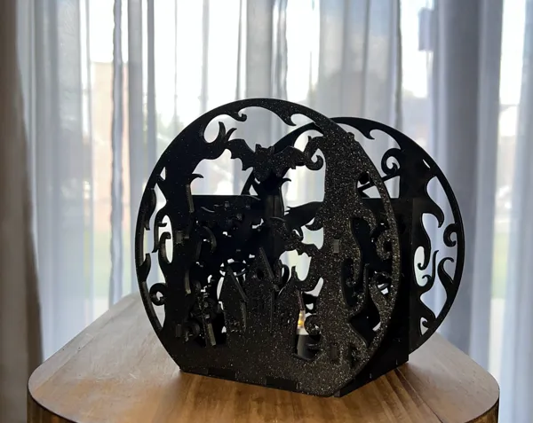 Photophore effrayant d'Halloween
