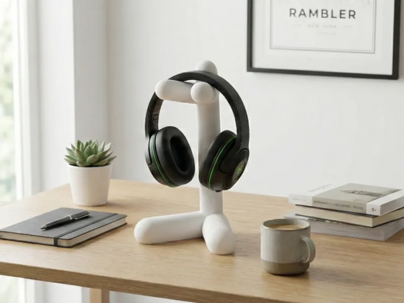 The "Tube" Stand - Minimalist Headphone Holder