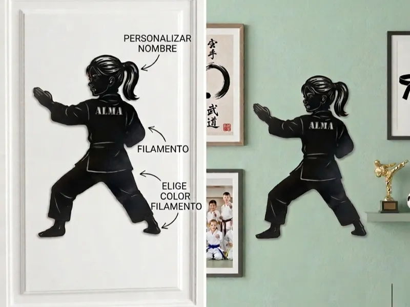 Letrero personalizable- Decoración de Pared/Puerta
