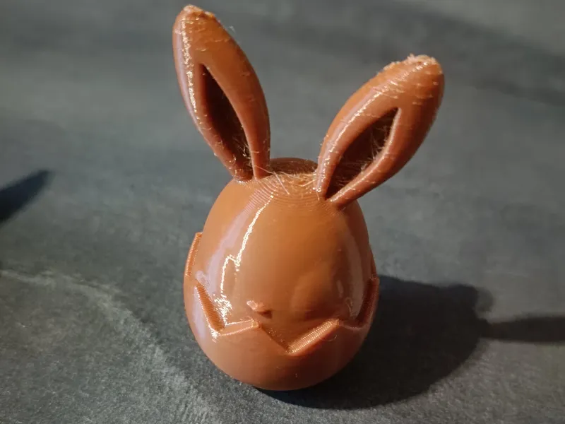 Easter egg bunny