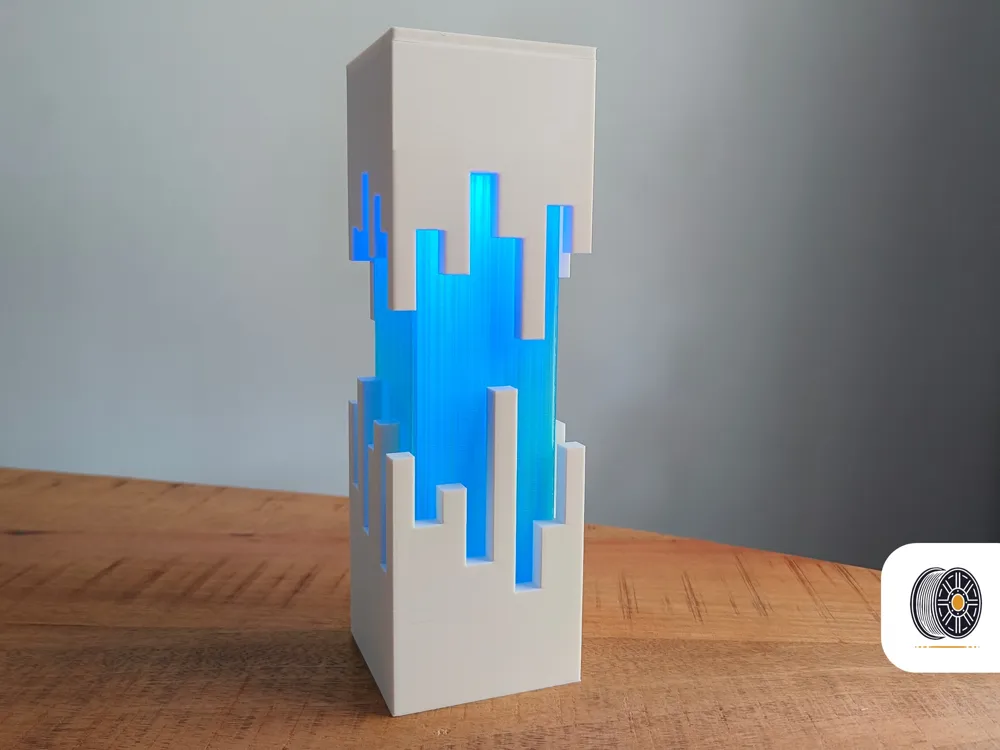 Lumea | 现代未来主义棱镜灯 | 无需AMS - 免费 3D 打印模型 - MakerWorld