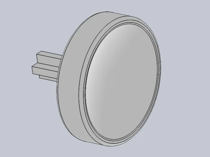 Cupped thumb stick for Razer Tartarus Pro