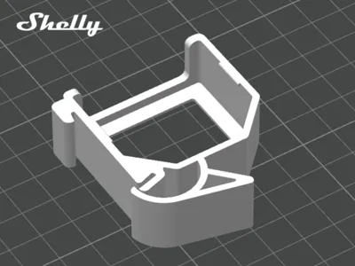 DIN Rail Mount for Shelly Gen 3, Gen 4 & Plus