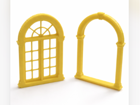 Victorian Window Frame Set (Interior & Exterior)