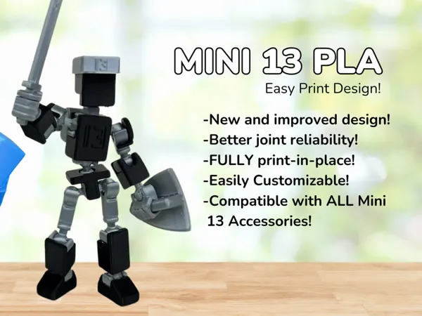 Figurine articulée Mini 13