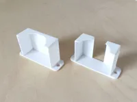 Wall thickness x 2 (greater stability)