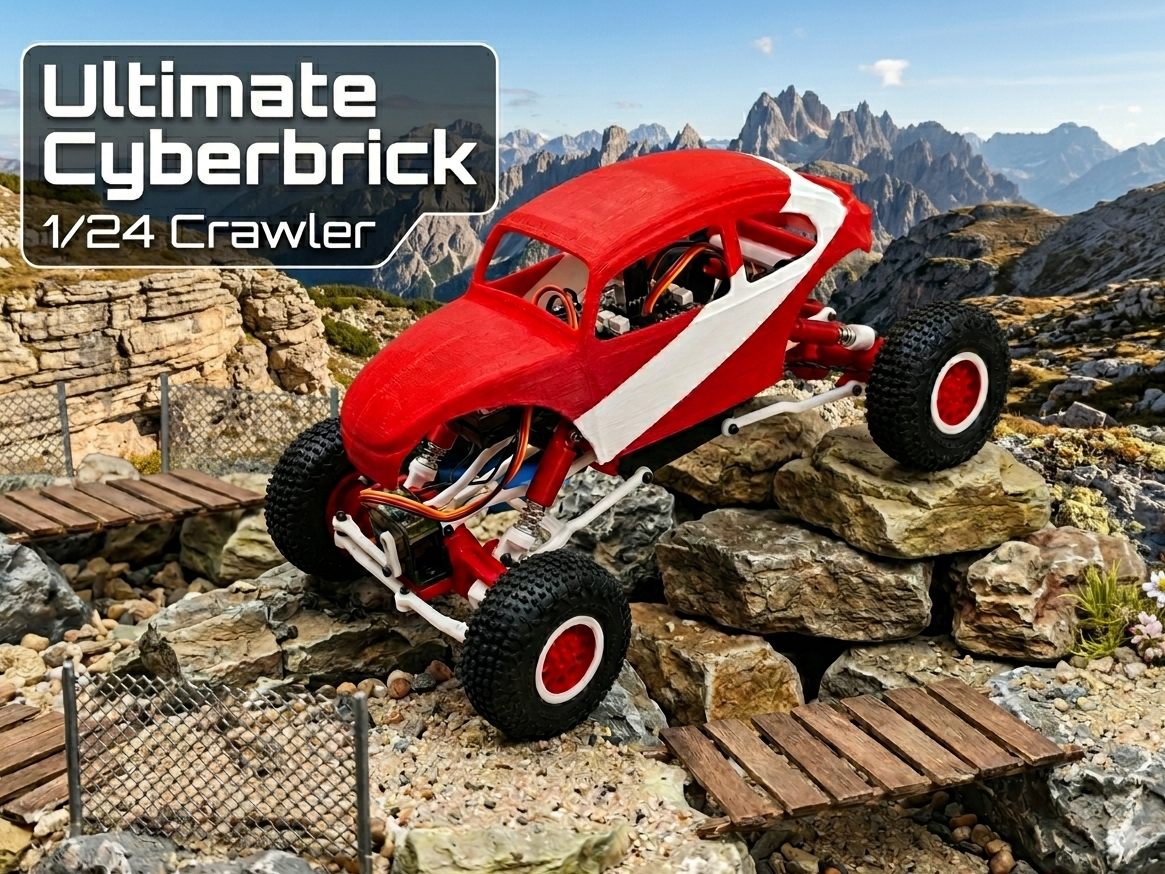 Ultimate Cyberbrick 1/24 RC Crawler