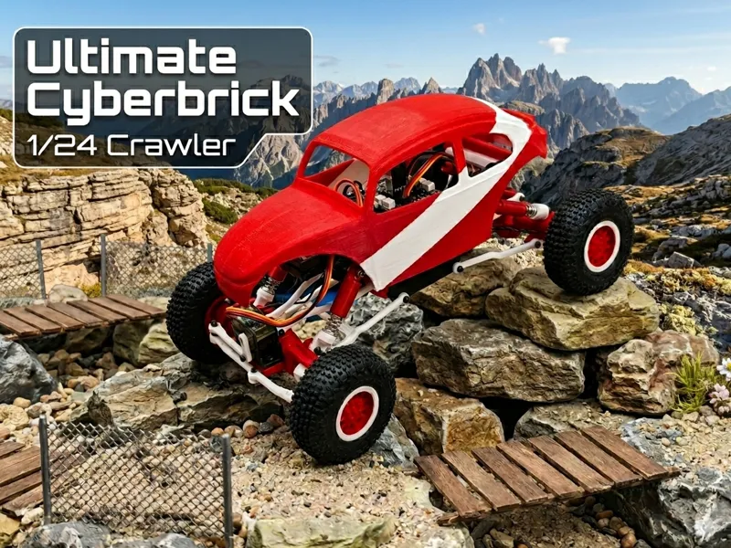 Ultimate Cyberbrick 1/24 RC Crawler